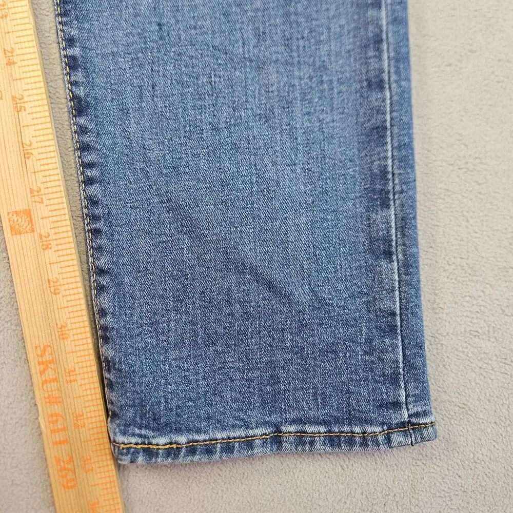 Levis 501 Jeans Mens 32x34 Fits (31.5x33) Blue Button‎ Fly Denim Pants Straight